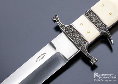 Dietmar Kressler Custom Knife "King Cobra" Engraved by Rausch - Image 7