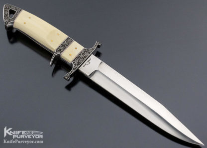Dietmar Kressler Custom Knife "King Cobra" Engraved by Rausch - Image 3