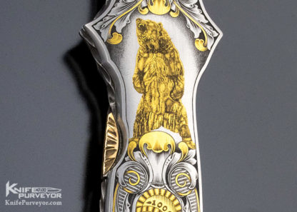 Joe Kious  Custom Knife Engraved "Wall Street"Auto - Image 9
