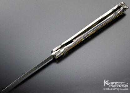 Joe Kious  Custom Knife Engraved "Wall Street"Auto - Image 12