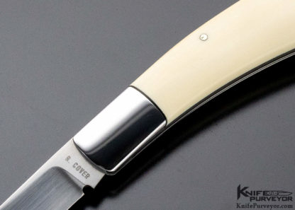 Ray Cover Custom Knife  Mammoth Slip Joint Trapper - Image 5