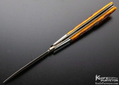 Ray Cover Custom Knife Jigged Bone Trapper Slip Joint - Image 4