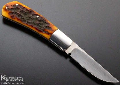 Ray Cover Custom Knife Jigged Bone Trapper Slip Joint - Image 8