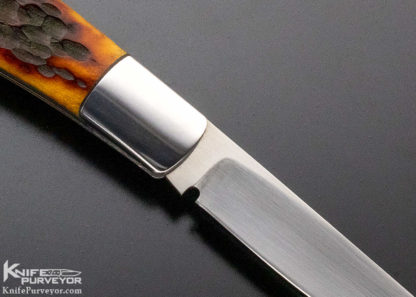 Ray Cover Custom Knife Jigged Bone Trapper Slip Joint - Image 2
