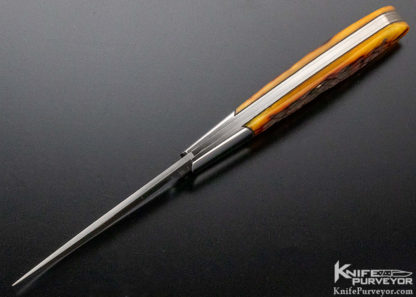 Ray Cover Custom Knife Jigged Bone Trapper Slip Joint - Image 7