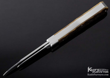 Reese Bose Custom Knife #8 Coffin Jack 2 Blade Remington Jigged Bone Slipjoint - Image 3