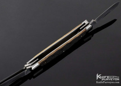 Reese Bose Custom Knife 3 Blade Stockman Remington Jigged Bone Slip Joint - Image 7