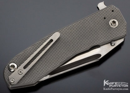 Richard Wright Custom Knife Lefty Tank Framelock Flipper - Image 6