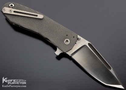Richard Wright Custom Knife Lefty Tank Framelock Flipper - Image 2