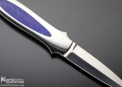 Rick Genovese Custom Knife Interframe Lapis Lockback Dagger - Image 7