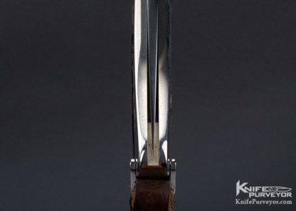 Ron Lake Custom Knife Premium Stag Interframe Tail Lock - Image 9