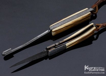 Carlton Evans Custom Knife Gentlemen's Cowboy Linerlock & Bird Gut Hook - Image 7
