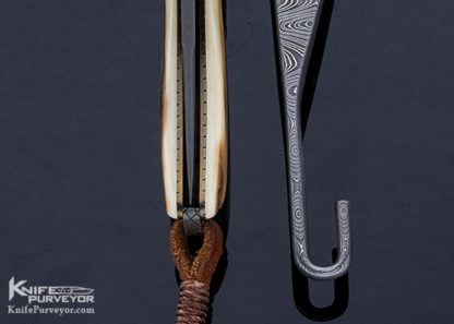 Carlton Evans Custom Knife Gentlemen's Cowboy Linerlock & Bird Gut Hook - Image 10