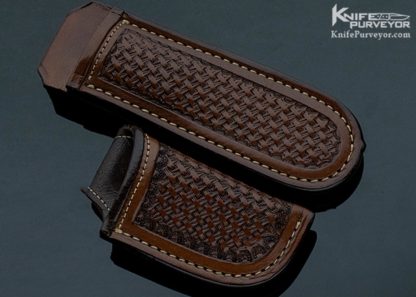 Carlton Evans Custom Knife Gentlemen's Cowboy Linerlock & Bird Gut Hook - Image 8