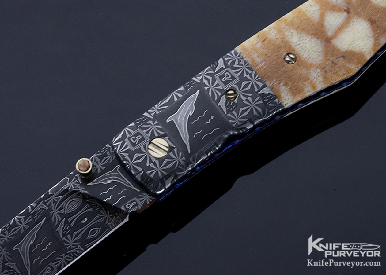 Cliff Parker Custom Knife Sole Authorship Mosaic 