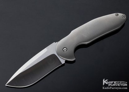 David Mosier Custom Knife Tashi Bharucha Design Small Creep Frame Lock Flipper 10964