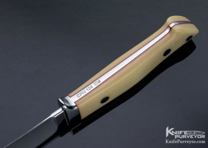 Elton Misner Custom Knife Micarta Long Hunter - Image 4