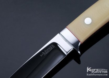 Elton Misner Custom Knife Micarta Long Hunter - Image 5