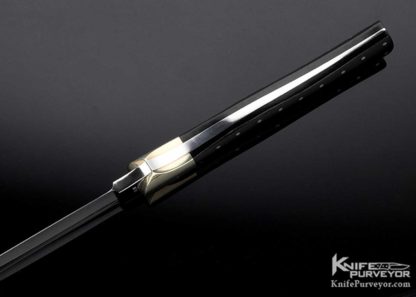 Frank Centofante Custom Knife Micarta with Nickle Silver Pins Dagger - Image 6