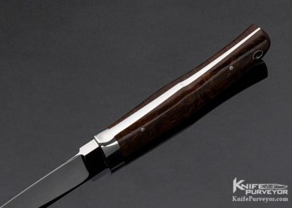 John Young Custom Knife Ironwood Utility Knife - Image 6
