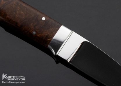 John Young Custom Knife Ironwood Utility Knife - Image 4