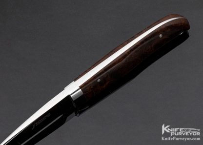 John Young Custom Knife Ironwood Utility Knife - Image 5