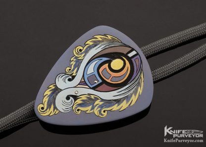 Michael Walker Custom Bolo Tie Patricia Walker engraved Bolo Tie - Image 2
