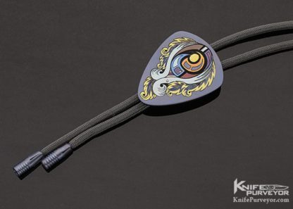 Michael Walker Custom Bolo Tie Patricia Walker engraved Bolo Tie