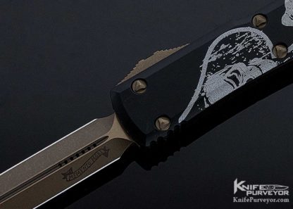 Microtech Custom Knife D/E Death Card 122-13-DCS - Image 3