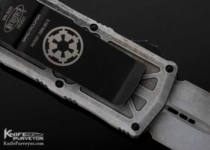 Microtech Custom Knife Exocet D/E SA 157-1 SA "Sandtrooper" OTF Automatic - Image 3