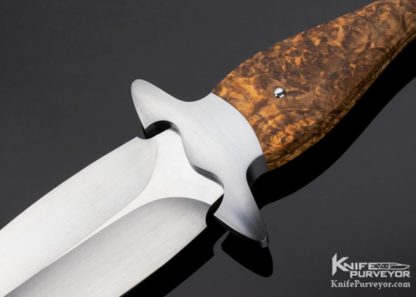 Mike O'Brien Custom Knife M-37 Black Ash Dagger - Image 2