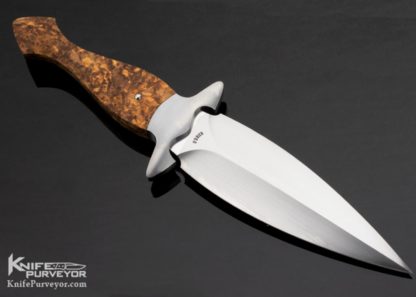Mike O'Brien Custom Knife M-37 Black Ash Dagger - Image 3