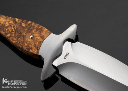 Mike O'Brien Custom Knife M-37 Black Ash Dagger - Image 4