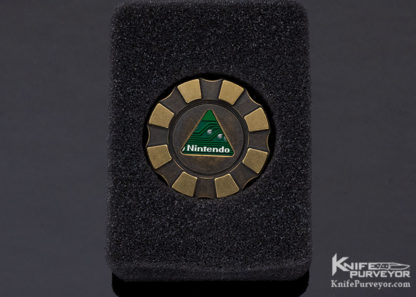 HiTex Nintendo "1984" with Satin Flats Very Rare Poker Chip - Image 2