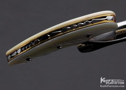 P.Z. Studio Custom Knife Yupeng Zhao Large Pearl Push Dagger - Image 7