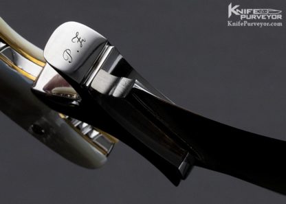 P.Z. Studio Custom Knife Yupeng Zhao Large Pearl Push Dagger - Image 8