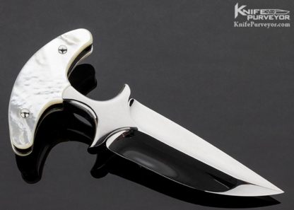 "P.Z. Studio" Yupeng Zhao Custom Knife Pearl Push Dagger - Image 5