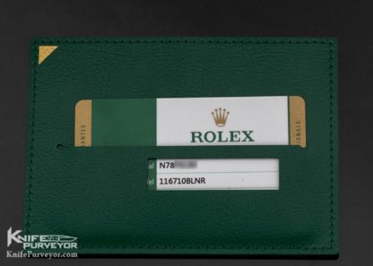 Rolex GMT Master II Stainless Steel Batman 2018 116710BLNR with Oyster Bracelet Ceramic Bezel - Image 6