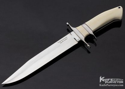Thad Buchanan Custom Knife Mammoth "Signature Loveless"Big Bear" Subhilt Fighter