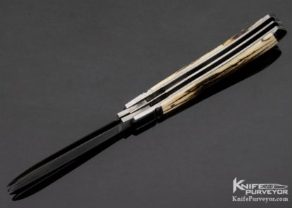 Tobin Hill Custom Knife 2 Blade Mammoth Trapper Slipjoint - Image 7