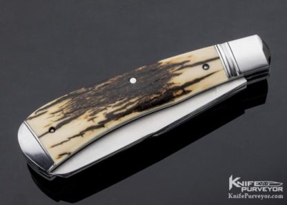 Tobin Hill Custom Knife 2 Blade Mammoth Trapper Slipjoint - Image 3