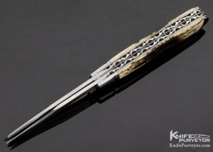 Tobin Hill Custom Knife 2 Blade Mammoth Trapper Slipjoint - Image 6