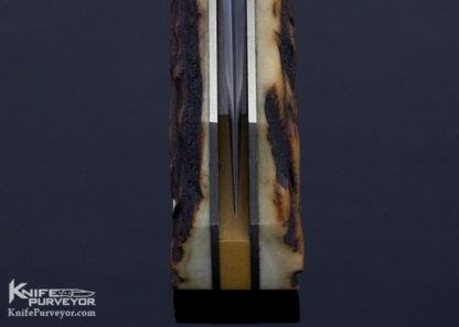 WD Pease Custom Knife Stag Side Lock - Image 8