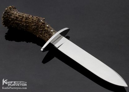 WW Cronk Custom Knife Crown Stag "Michael Price" Bowie - Image 2