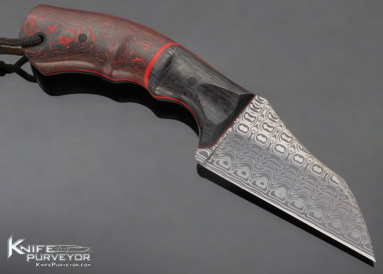 Justin Thompson (Thompson Knives) Custom Knife Damasteel Wharncliffe 11624