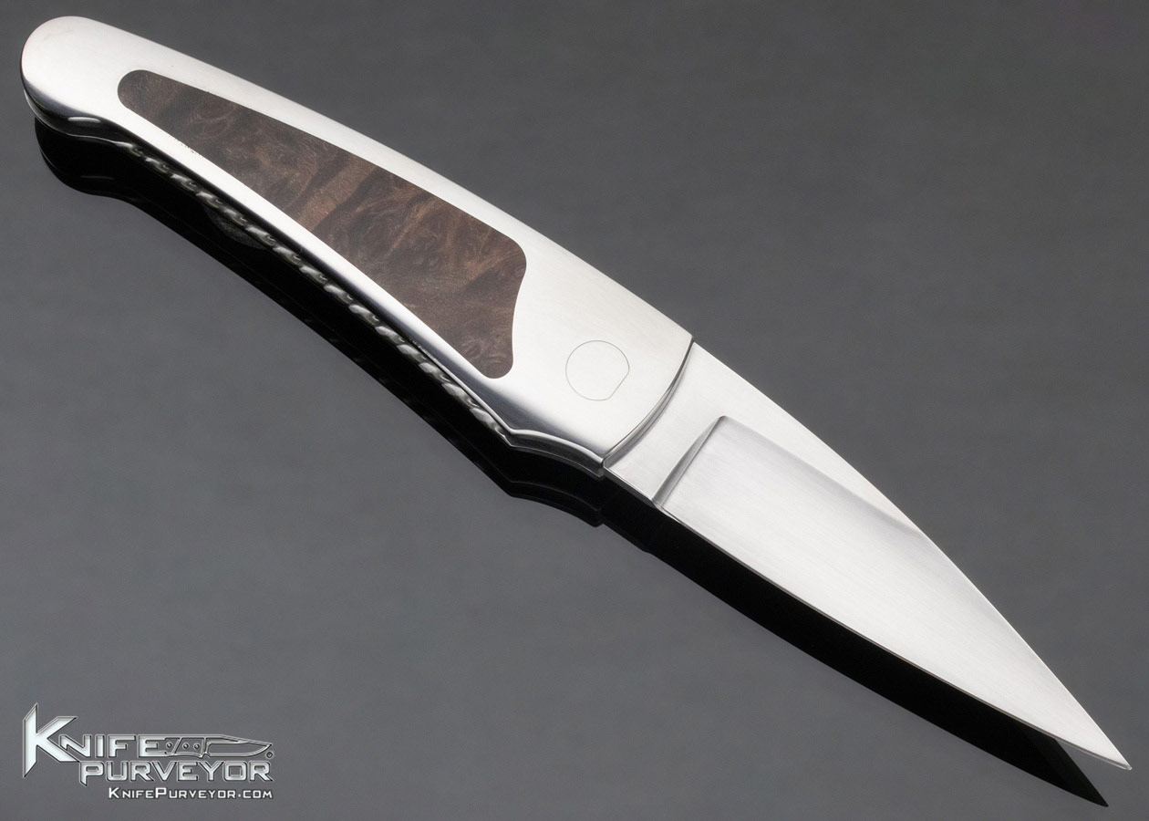 Matthew Lerch Interframe Auto with Inlaid Exotic Wood Scales - Image 3