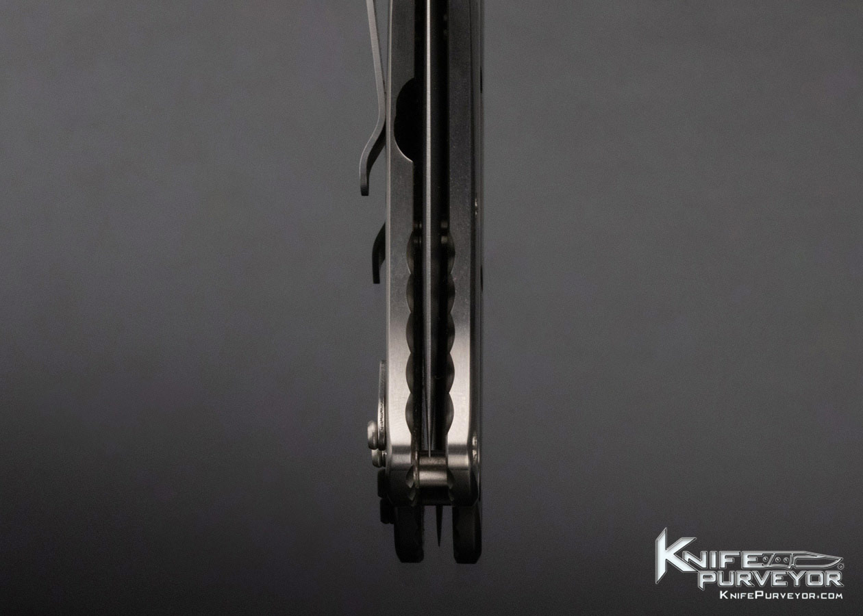 Darrel Ralph Custom Knife Madd Maxx Carbon Fiber Interframe Assisted Opening Frame Lock Flipper - Image 8