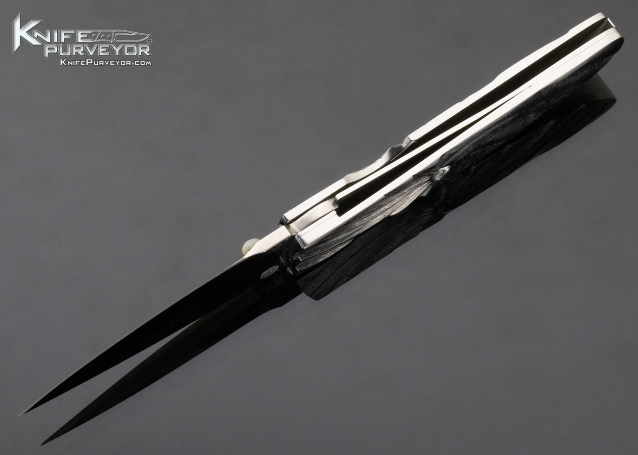 Koji Hara Custom Knife Carved Linerlock - Image 7