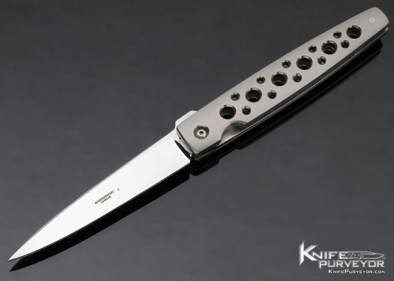 Phil Boguszewski Custom Aluminum Linerlock 11755