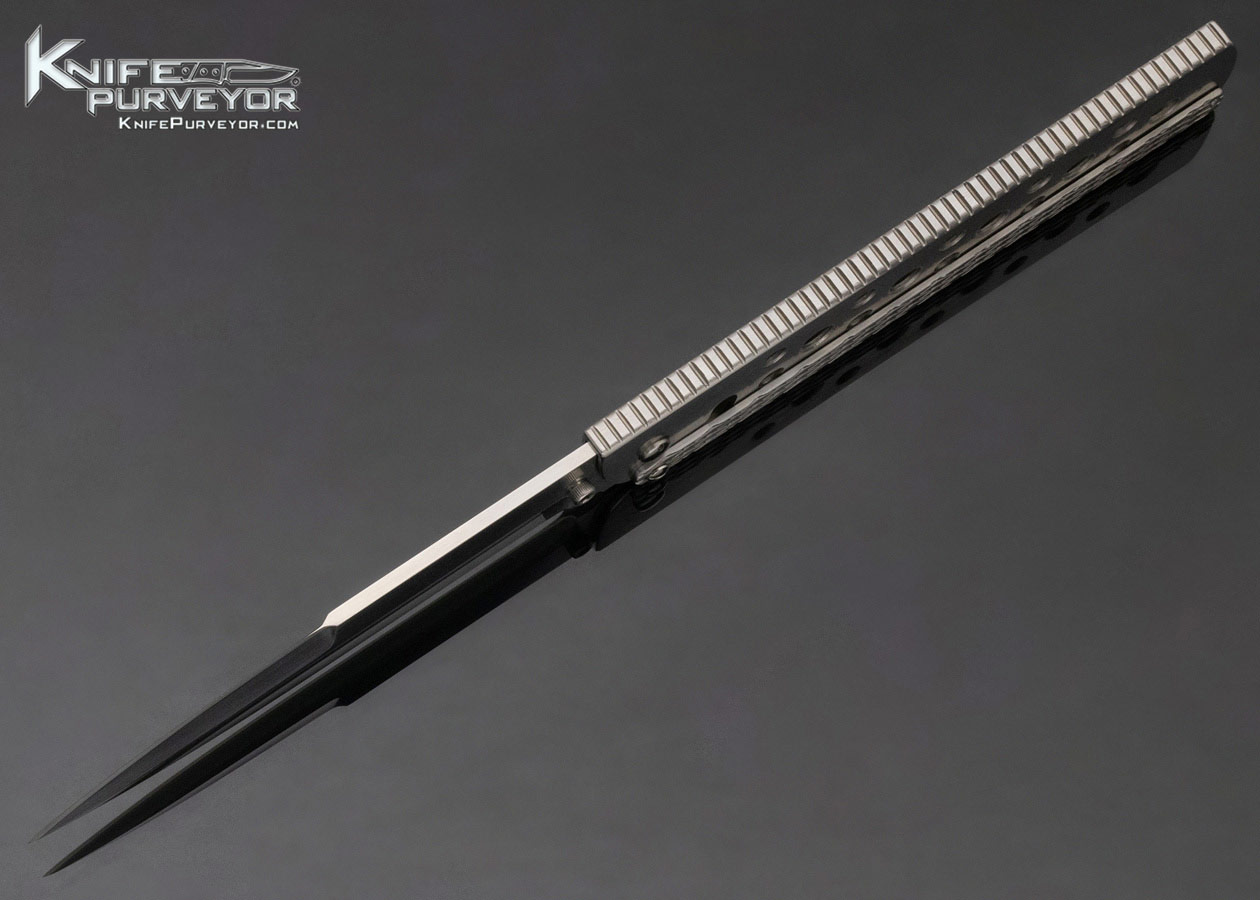 Phil Boguszewski Custom Knife Folding Gravity Knife #1 - Image 6